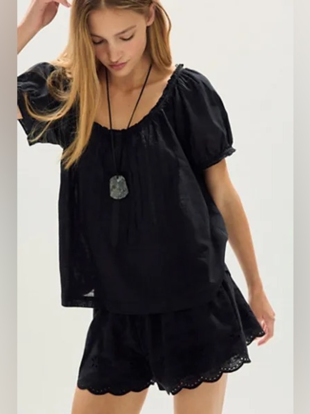 FREE PEOPLE | ✨NEW✨ Lindale Short Set in Black